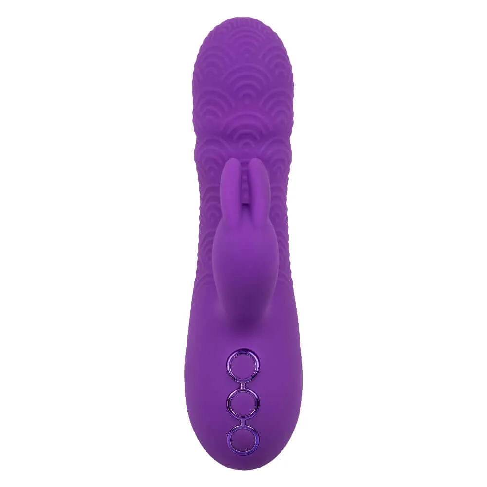 California Dreaming Manhattan Beach Marvel Rabbit Vibrator - Purple