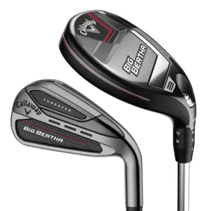 Callaway Men's Big Bertha Irons/Hybrids Combo Set- Graphite