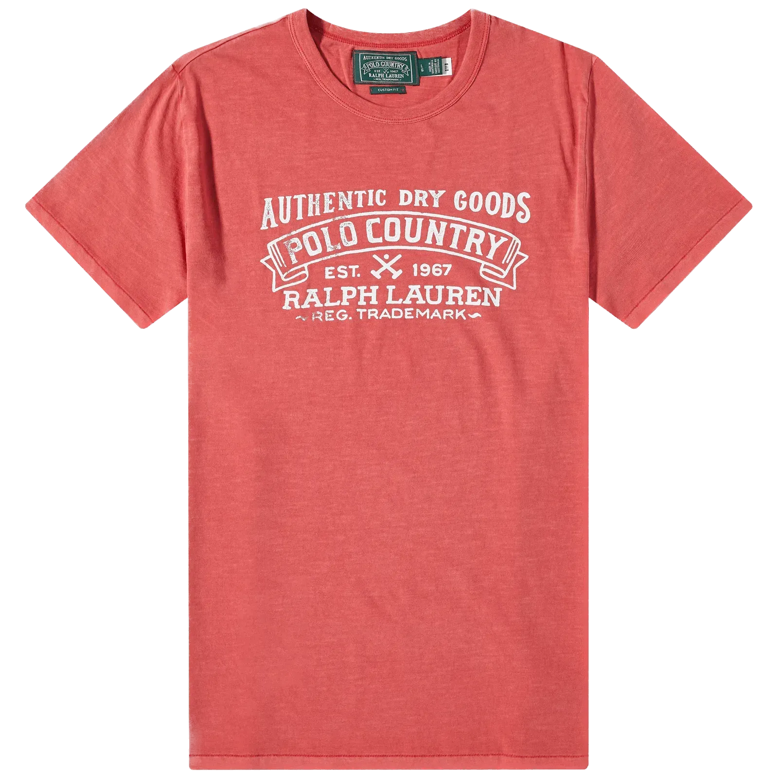 Camiseta Polo Ralph Lauren Classic Fit de punto Polo Country Roja