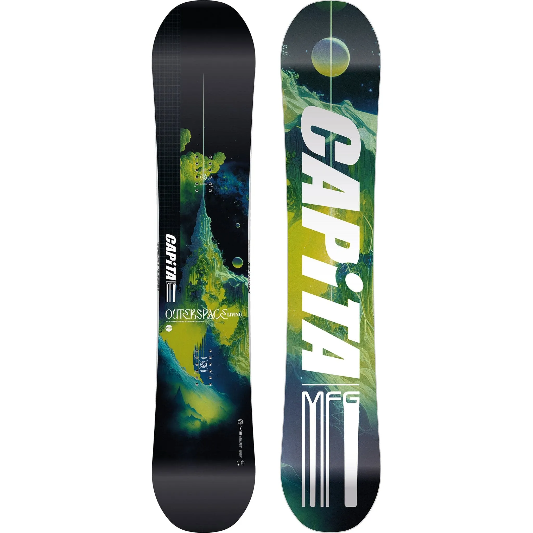 Capita Outerspace Living Wide Snowboard 2025
