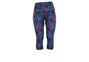 Capri Helix Burst Leggings with pockets