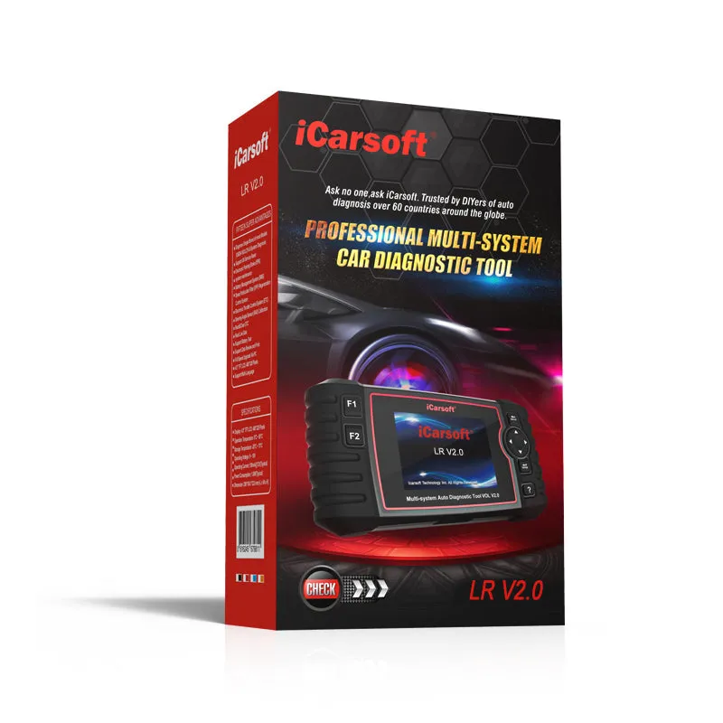 Car Diagnostic Scanner iCarsoft LR V2.0 for LandRover/Jaguar