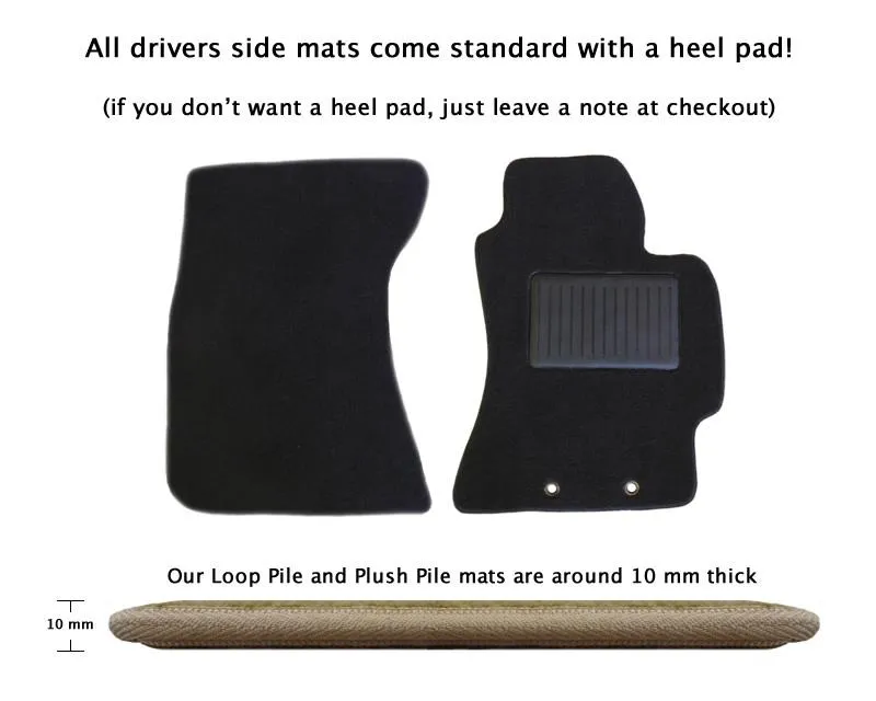 Car Mats suitable for Toyota Camry (2010 - 2011) HYBRID XV40