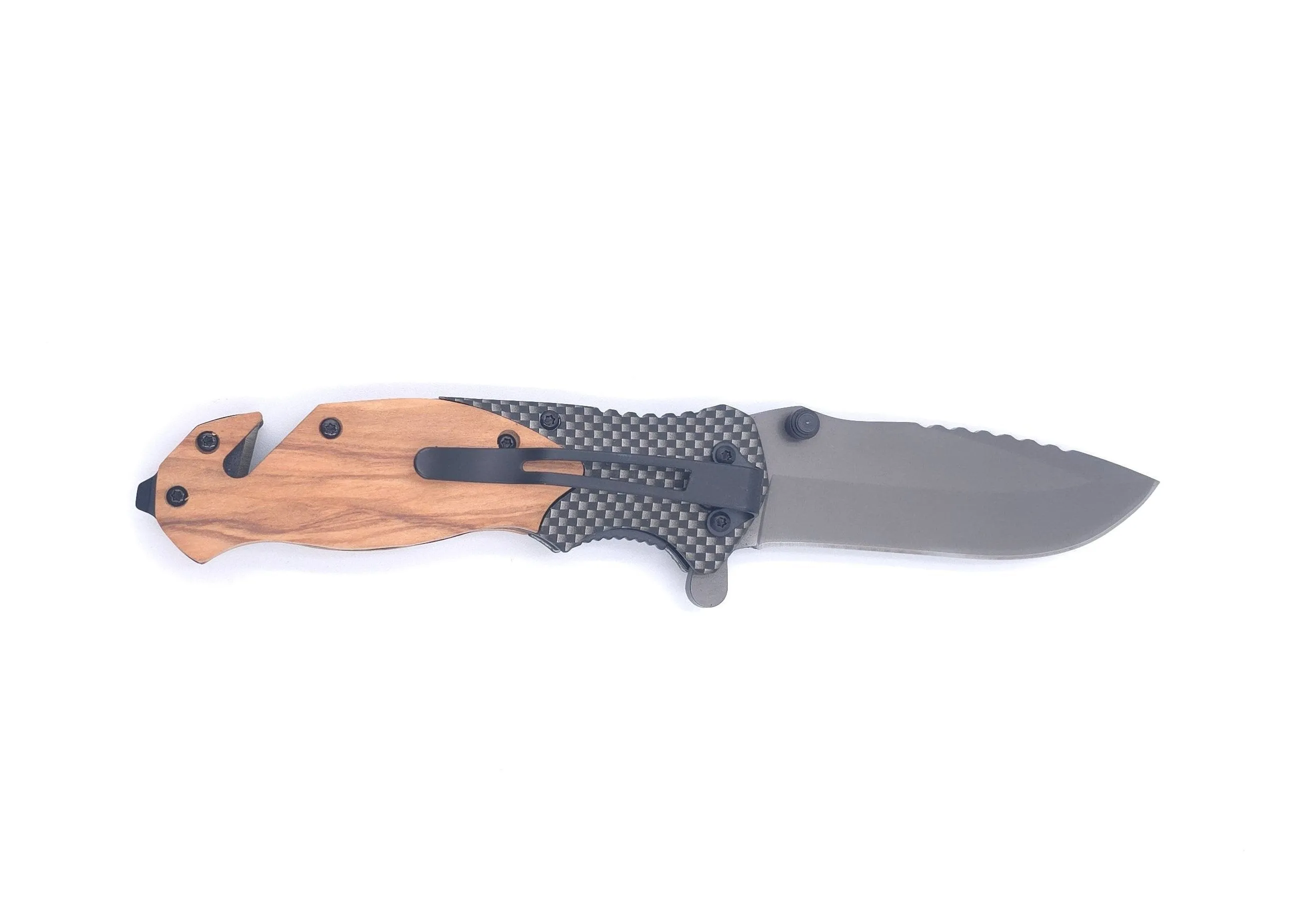 Carbon - PrepPro Tactical Folding Knife – Strength, Style & Versatility