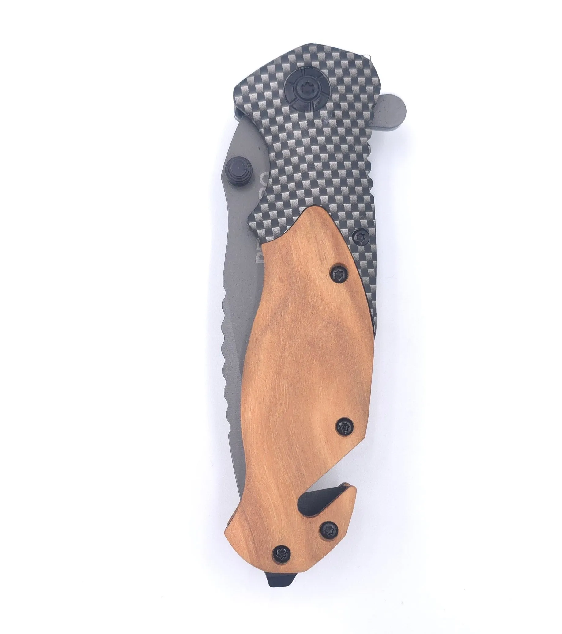 Carbon - PrepPro Tactical Folding Knife – Strength, Style & Versatility