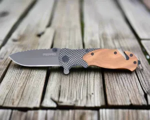 Carbon - PrepPro Tactical Folding Knife – Strength, Style & Versatility