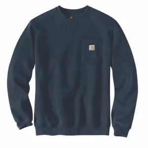 Carhartt Men's Crewneck Midweight Loose Fit Pocket Sweatshirt