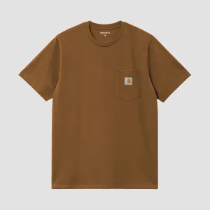Carhartt WIP Pocket T-Shirt Deep Hamilton Brown