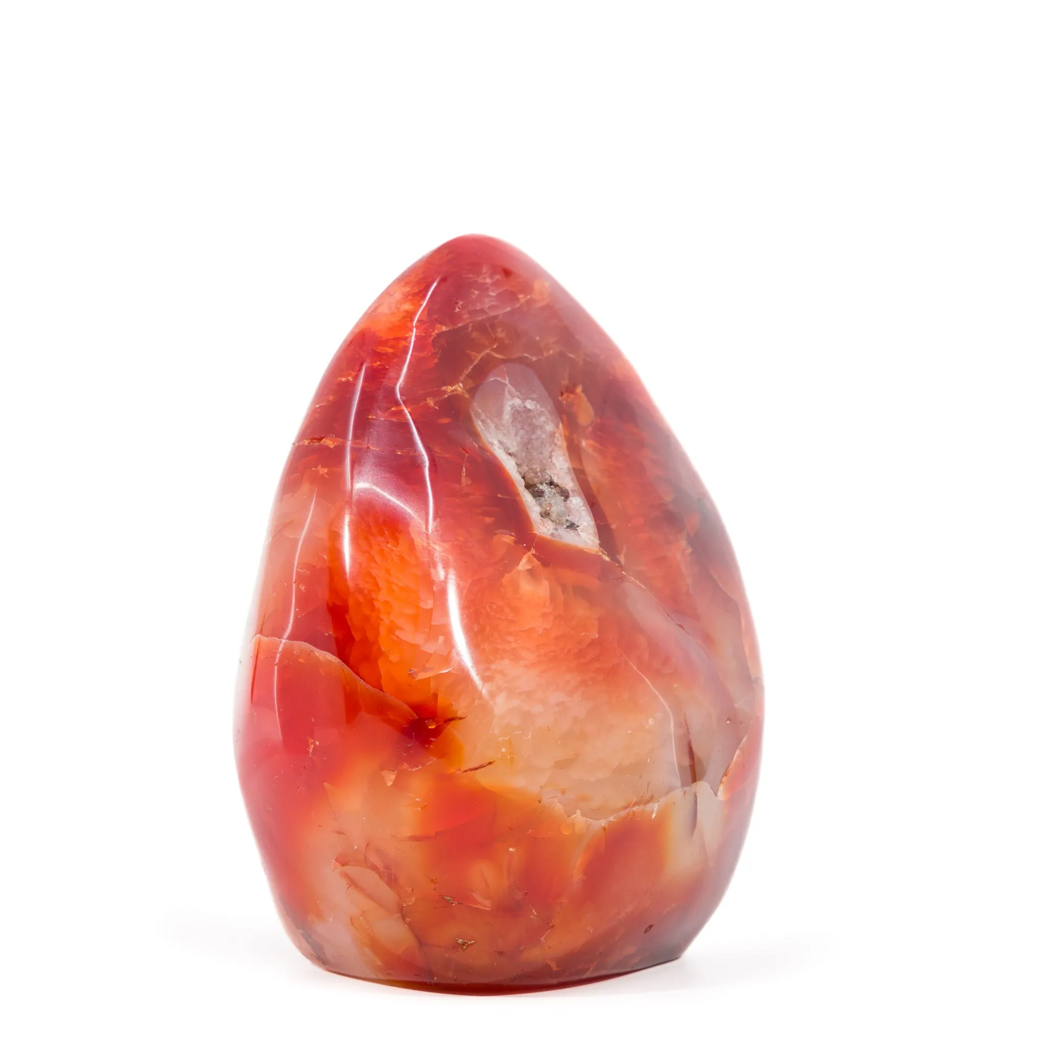 Carnelian 4.3 Inch .9kg Polished Free Form Crystal - Madagascar