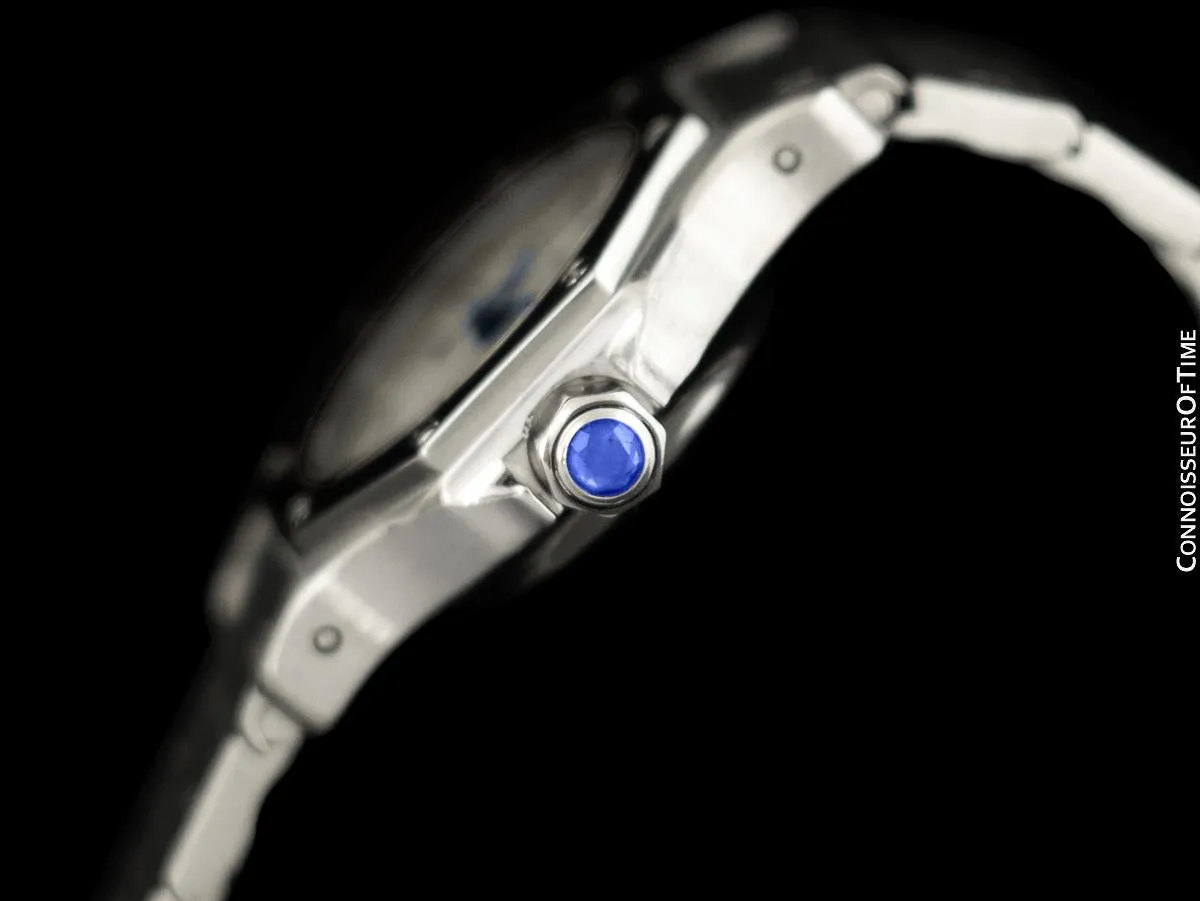 Cartier Santos Octagon Ladies Automatic Watch - Stainless Steel