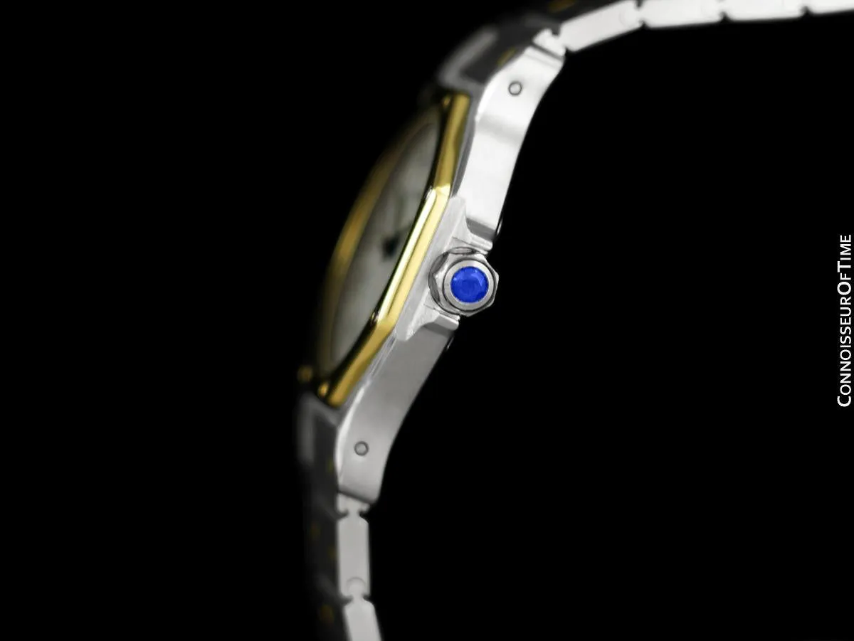 Cartier Santos Octagon Mens Unisex Watch, Automatic - Stainless Steel & 18K Gold