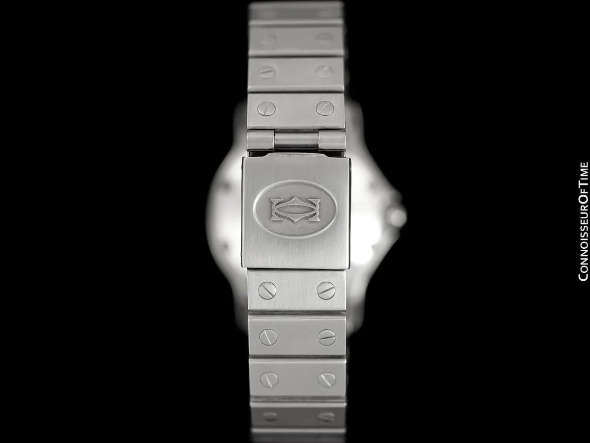 Cartier Santos Octagon Mens Unisex Watch, Automatic - Stainless Steel & 18K Gold