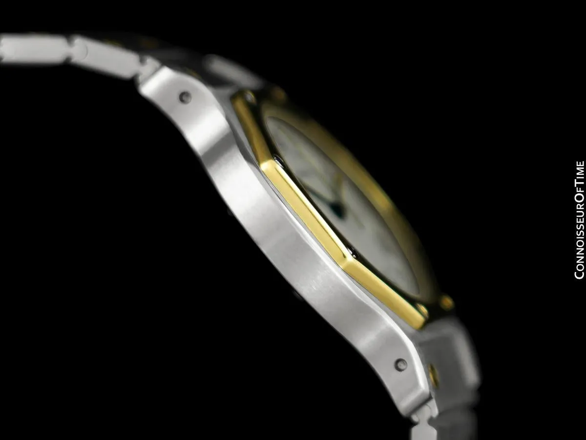 Cartier Santos Octagon Mens Unisex Watch, Automatic - Stainless Steel & 18K Gold