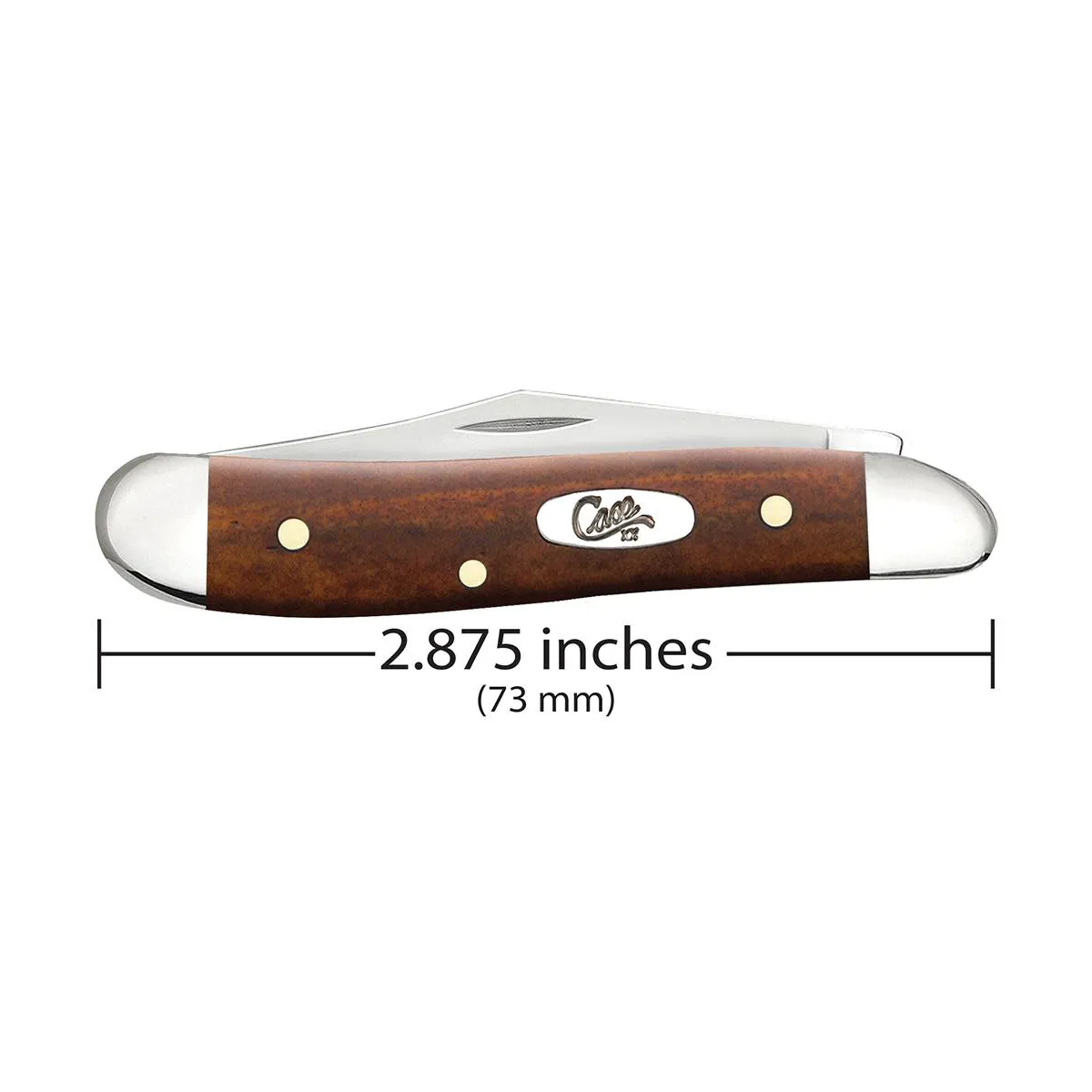 CASE KNIVES SMOOTH CHESNUT BONE PEANUT
