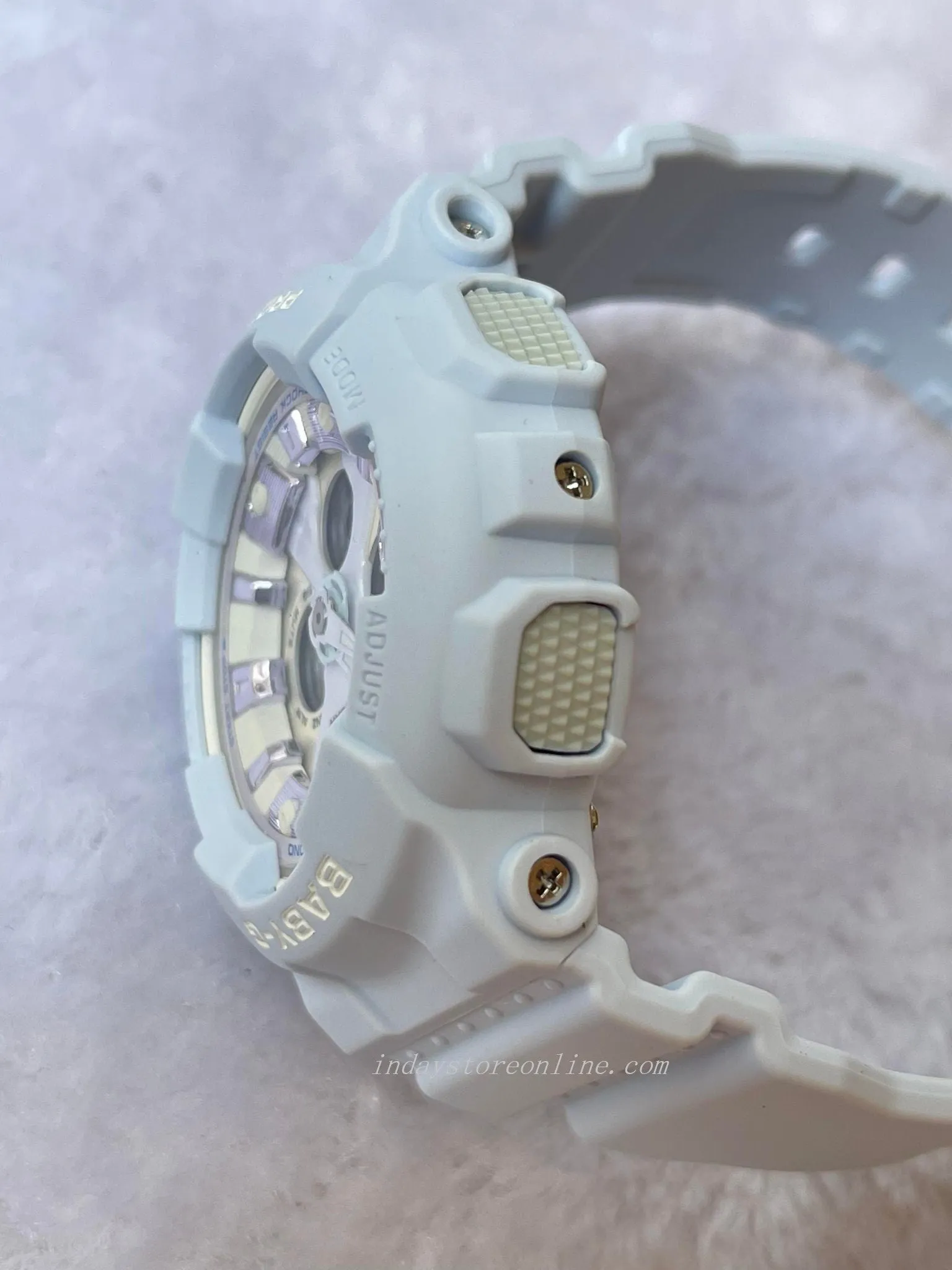 Casio Baby-G Women's Watch BA-130WP-2A Resin Band Mineral Glass Shock Resistant
