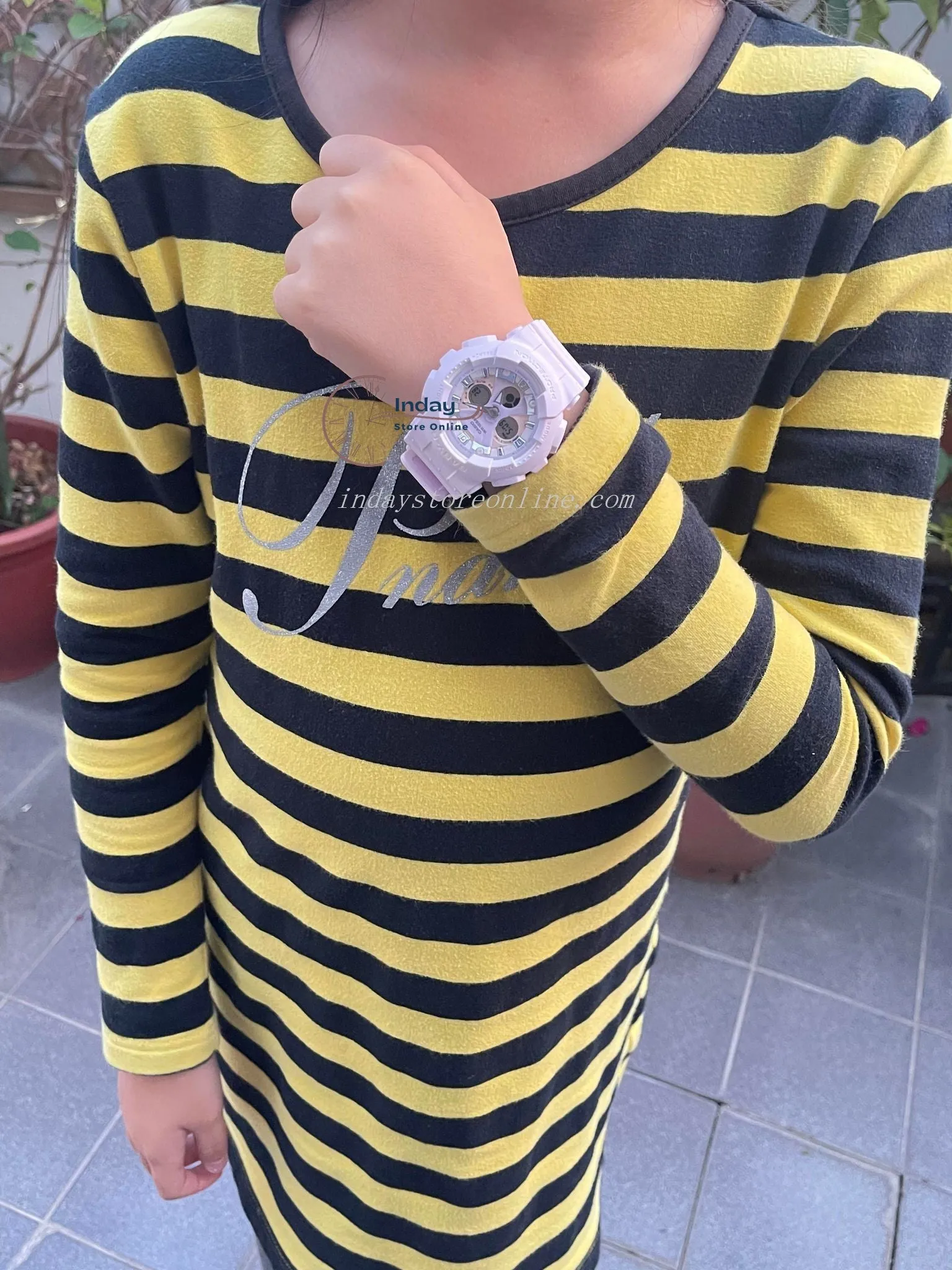 Casio Baby-G Women's Watch BA-130WP-6A Resin Band Mineral Glass Shock Resistant