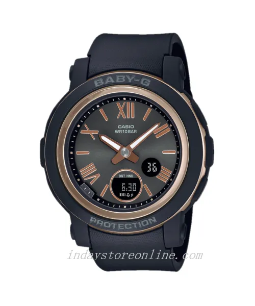 Casio Baby-G Women's Watch BGA-290-1A Resin Band Mineral Glass Shock Resistant