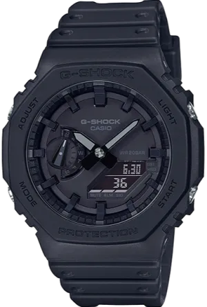 Casio G-Shock Analog Digital Black-Out GA-2100-1A1