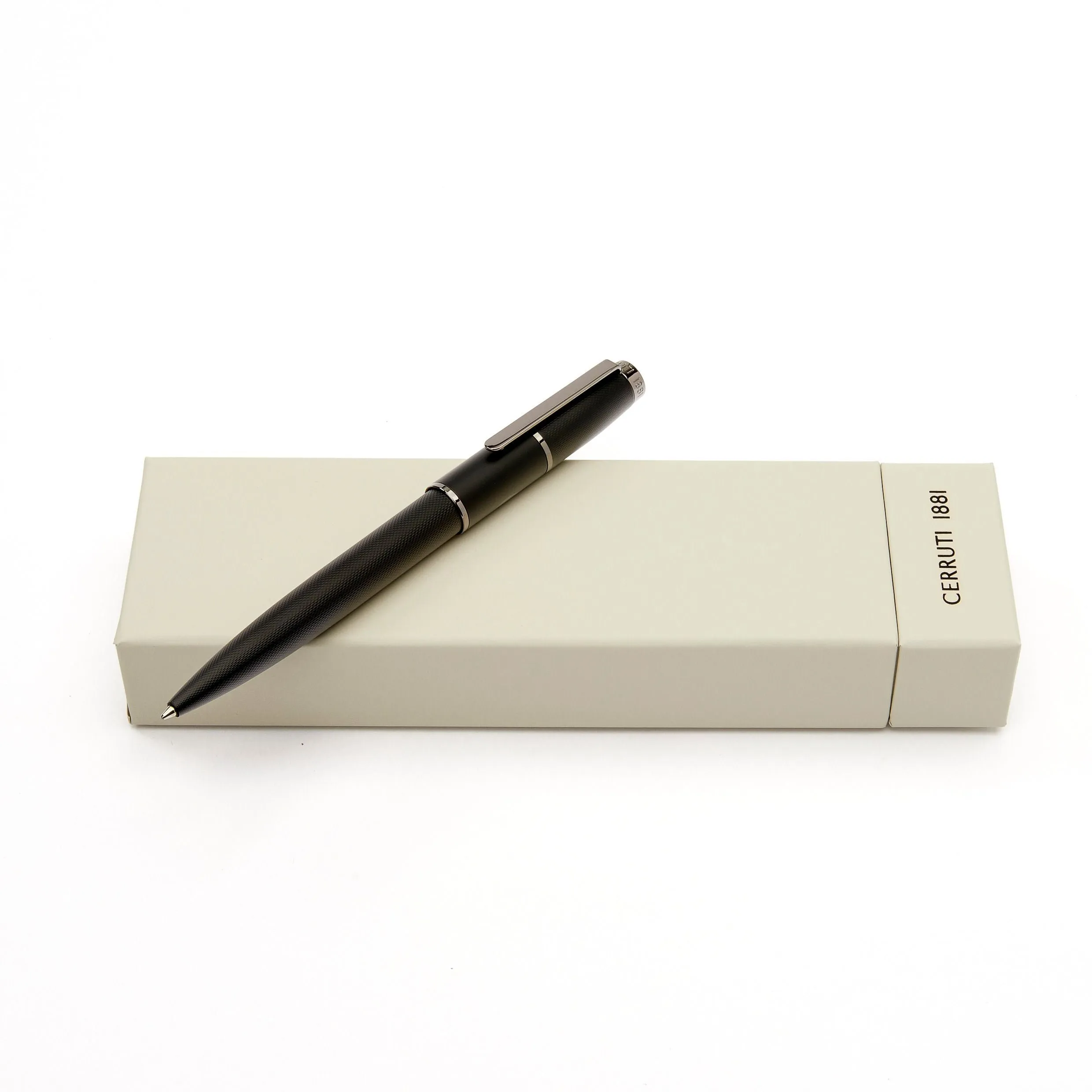CERRUTI 1881 NSW4544A - Ballpoint pen Brick Black