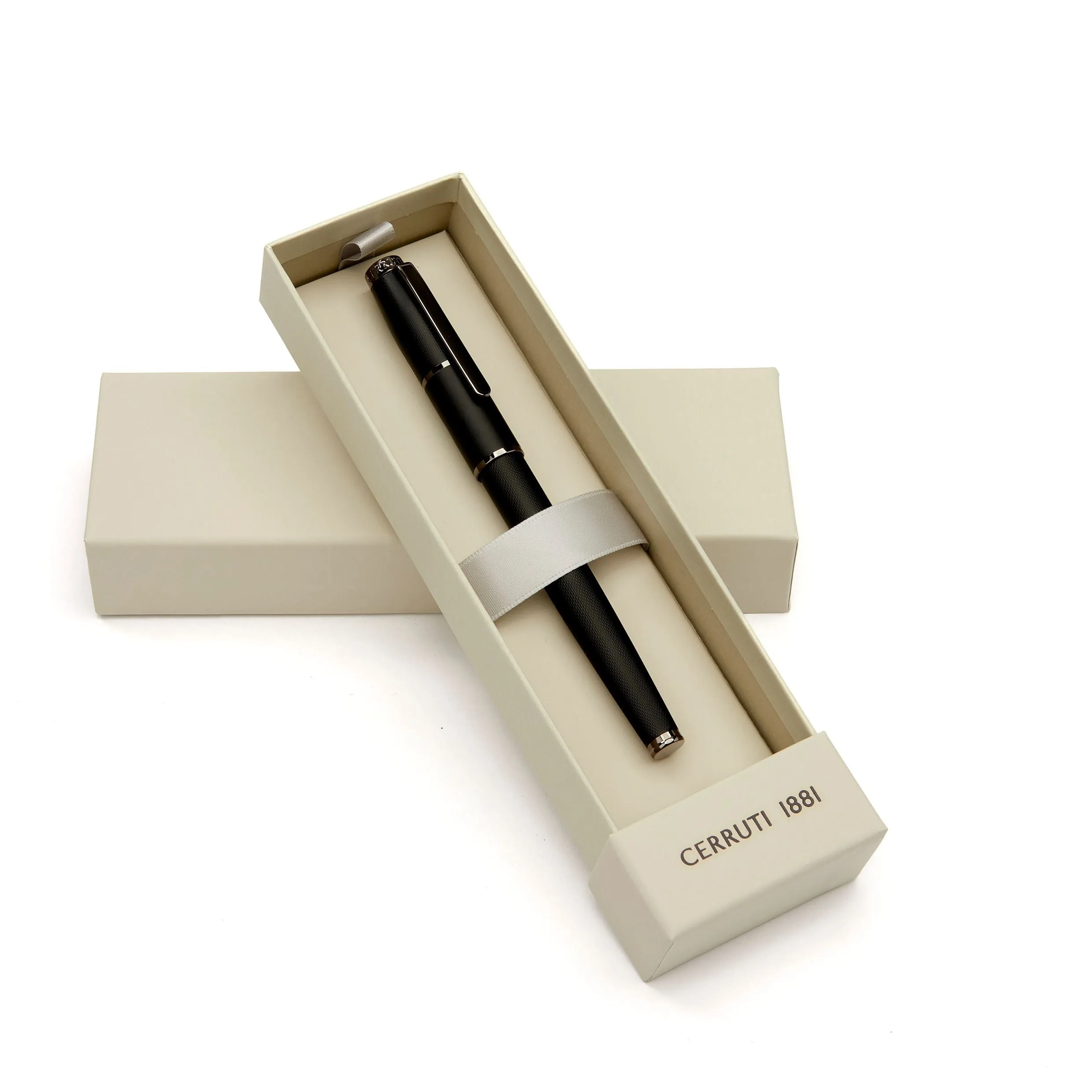 CERRUTI 1881 NSW4545A - Rollerball pen Brick Black