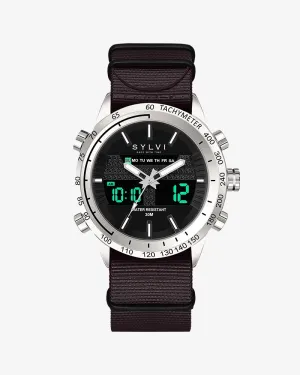 Certified Imperfect Hawk Silver Coffee Nylon