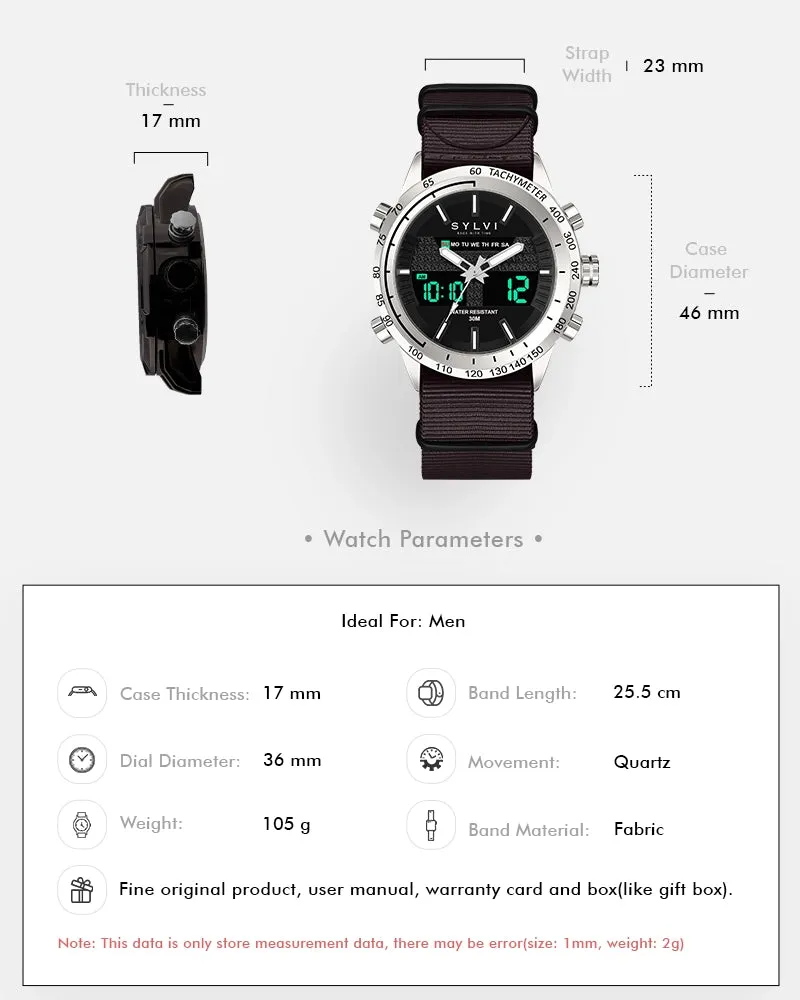 Certified Imperfect Hawk Silver Coffee Nylon