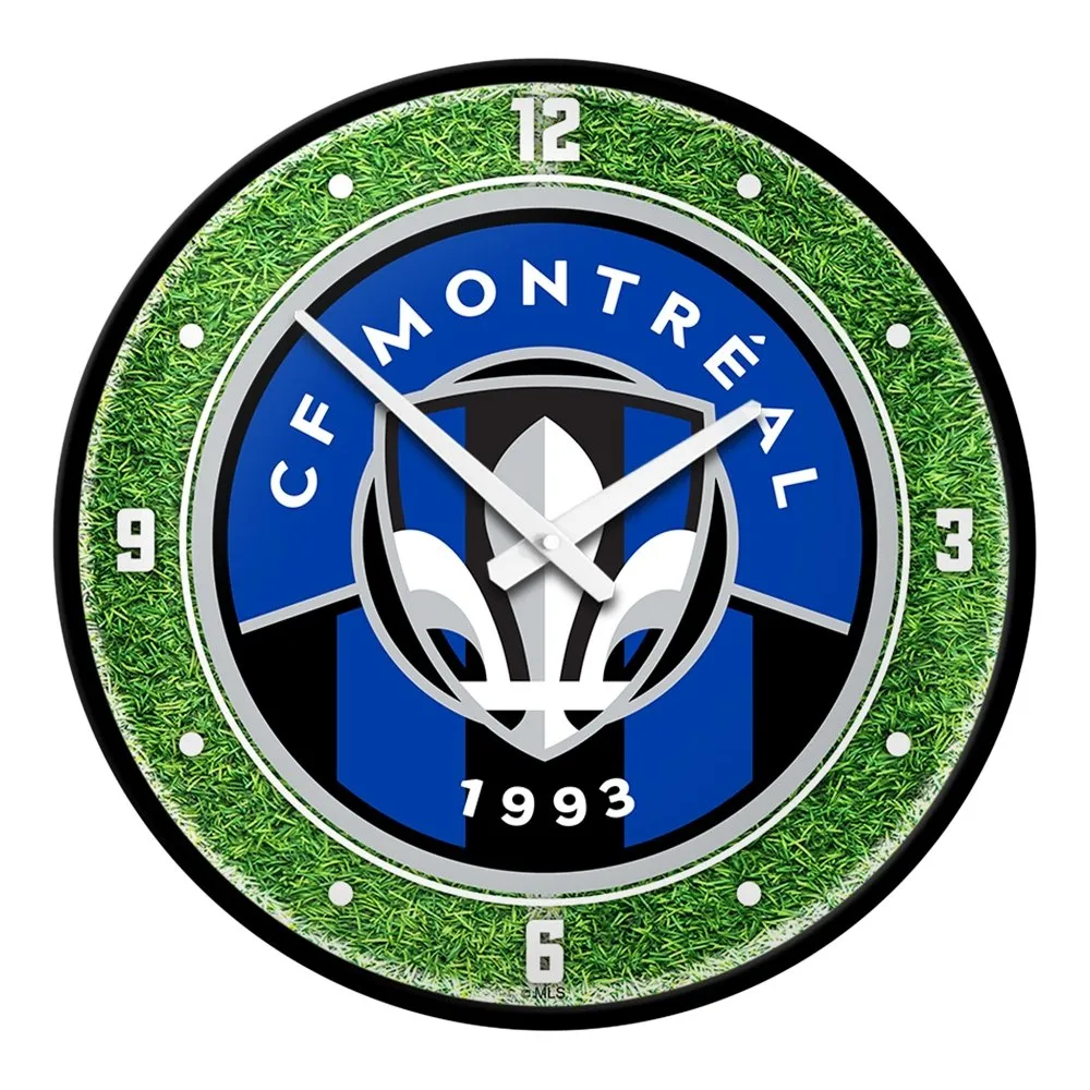 CF Montréal: Pitch - Modern Disc Wall Clock