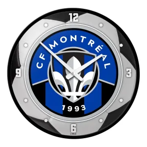 CF Montréal: Soccer Ball - Modern Disc Wall Clock