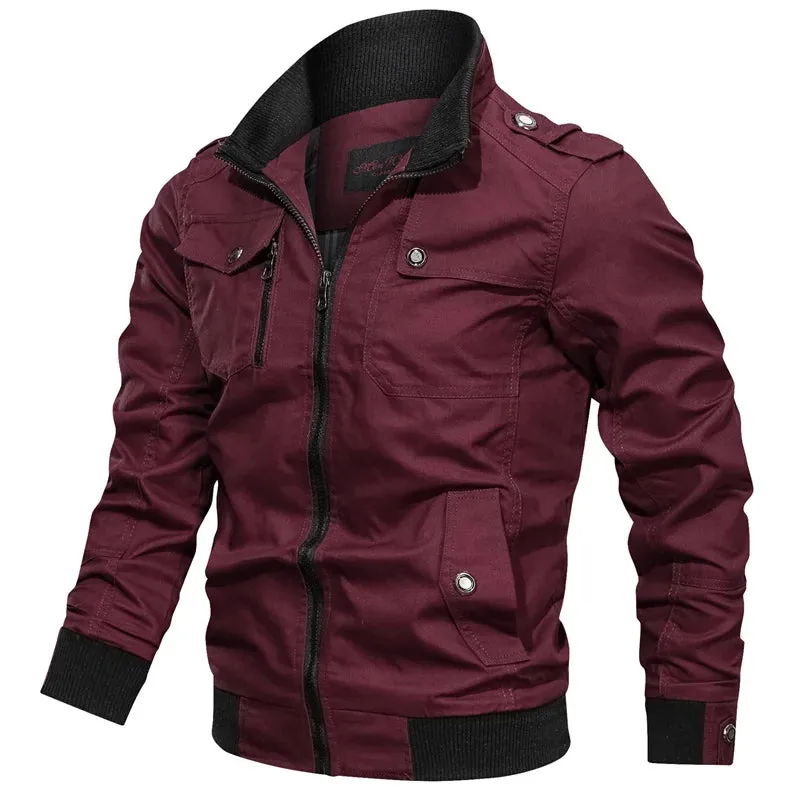 Chaifenko™ | Tactical Autumn Windbreaker – Built for Rain & Wind