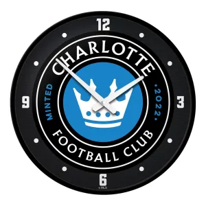 Charlotte FC: Modern Disc Wall Clock