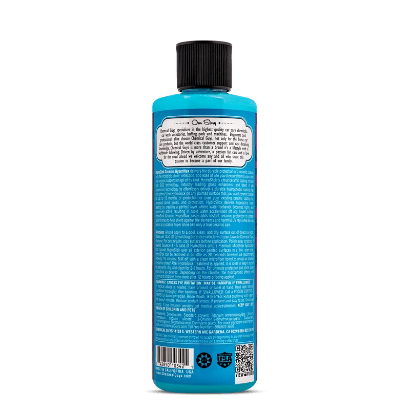 Chemical Guys Hydroslick Intense Gloss SiO2 Ceramic Coating Hyperwax, 473ml