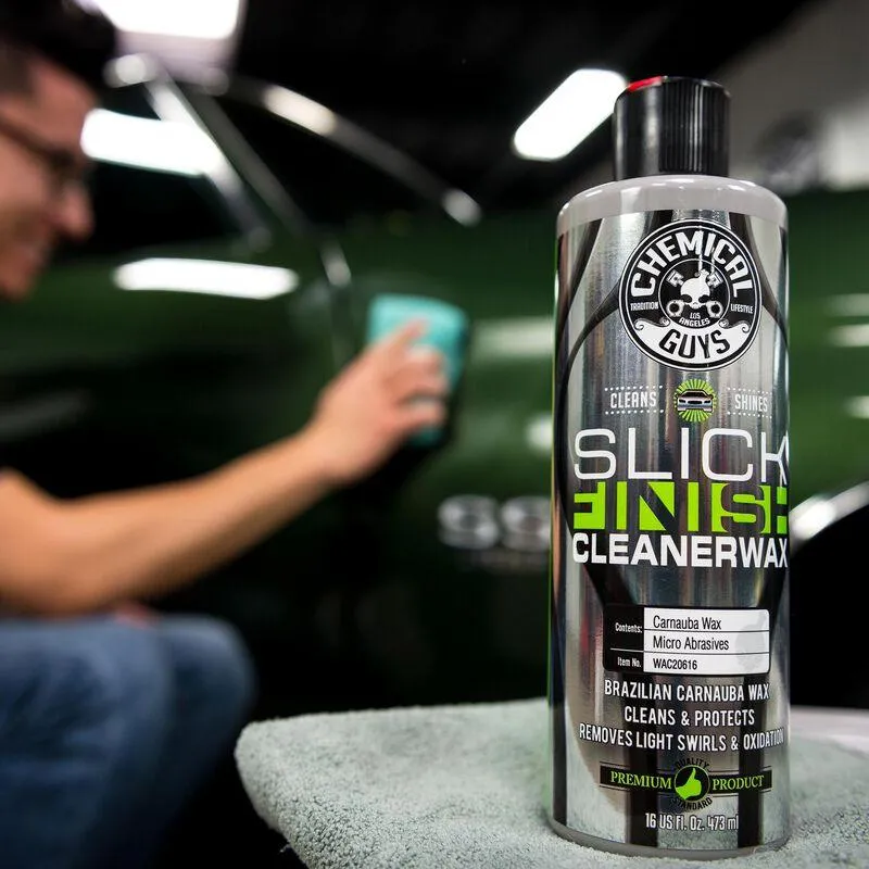 Chemical Guys Slick Finish Cleaner Wax, 473ml