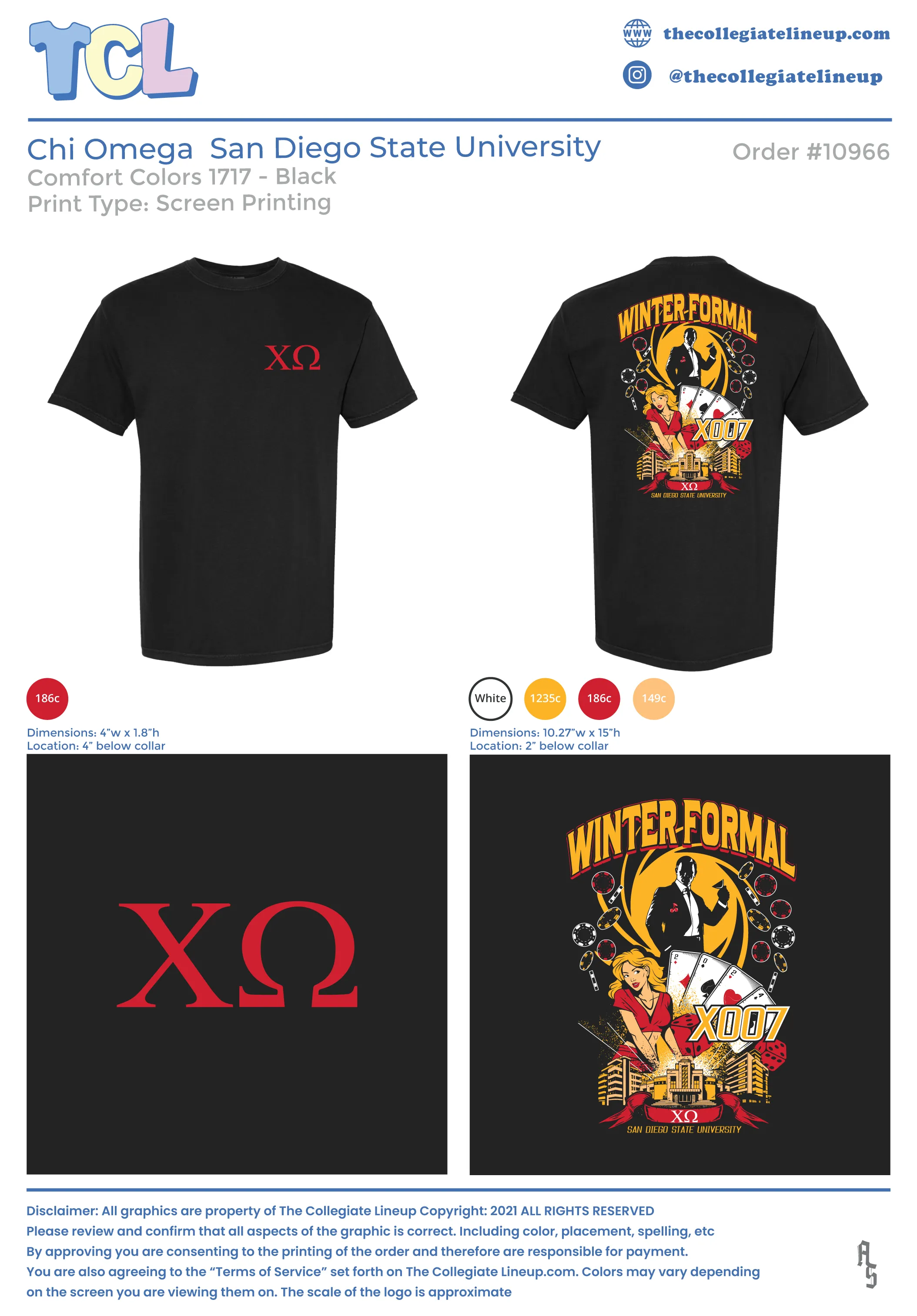 Chi Omega San Diego State University #10966