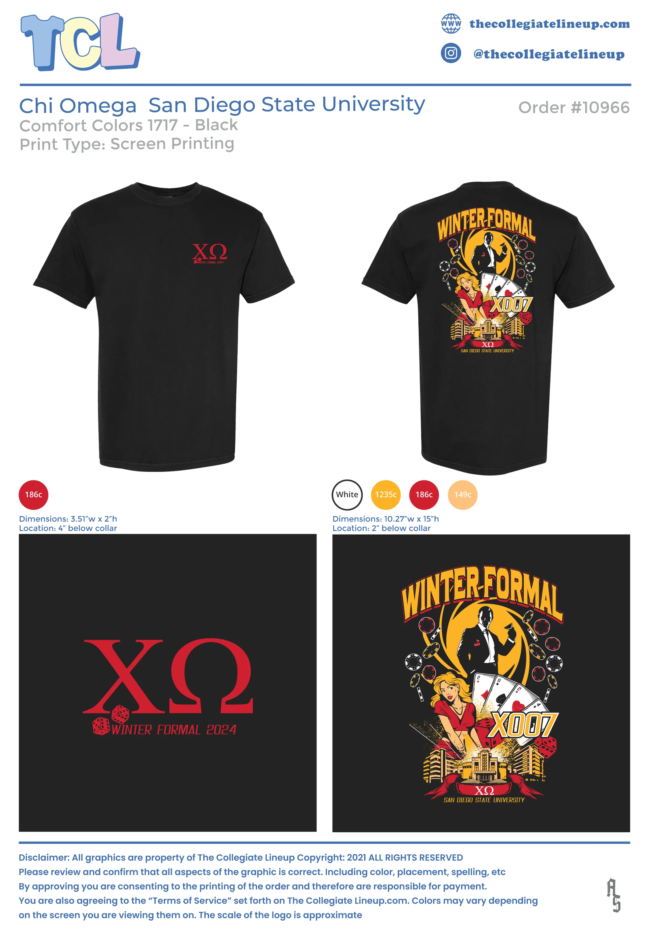 Chi Omega San Diego State University #10966