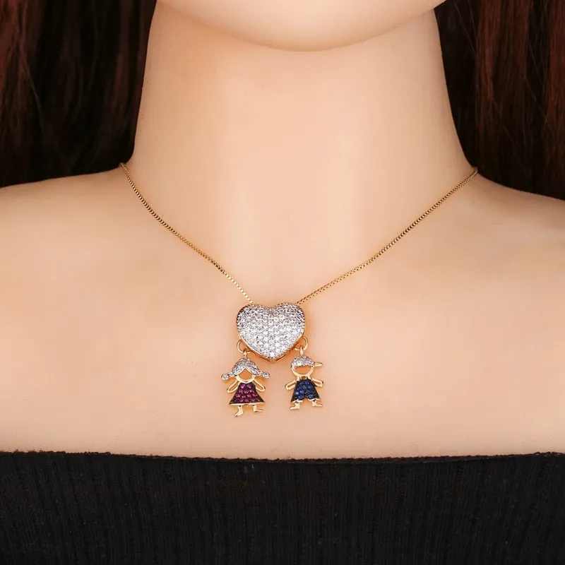 Child Gender Reveal Necklace
