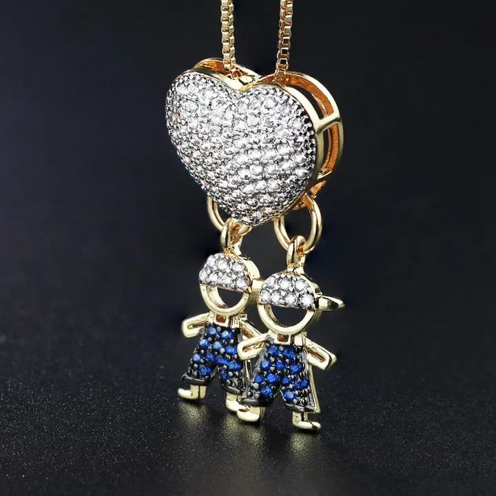 Child Gender Reveal Necklace