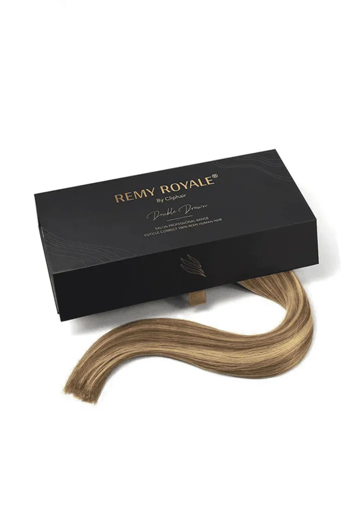 Chocolate Honey (#4/27) Nano Ring Hair Extensions