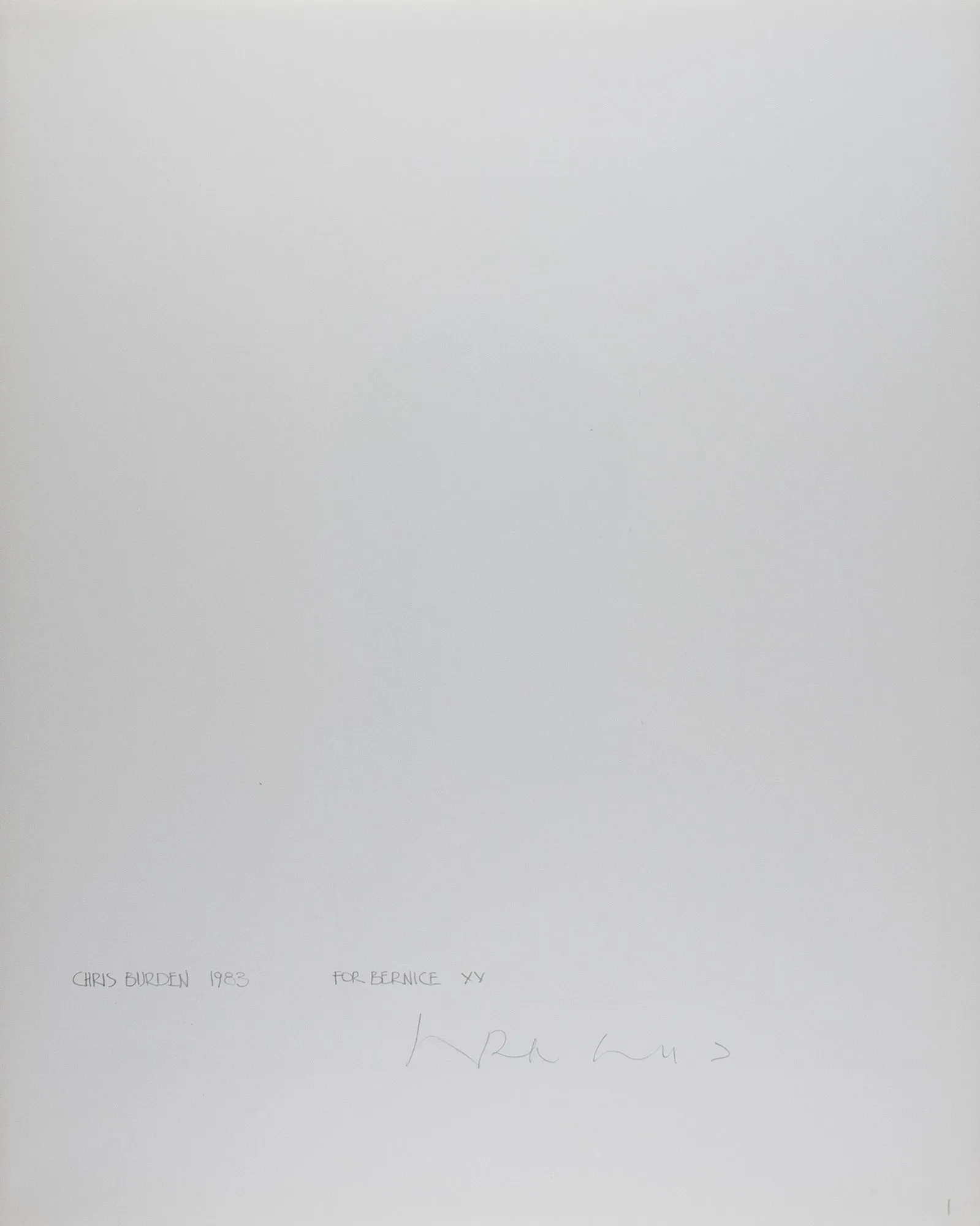 Chris Burden