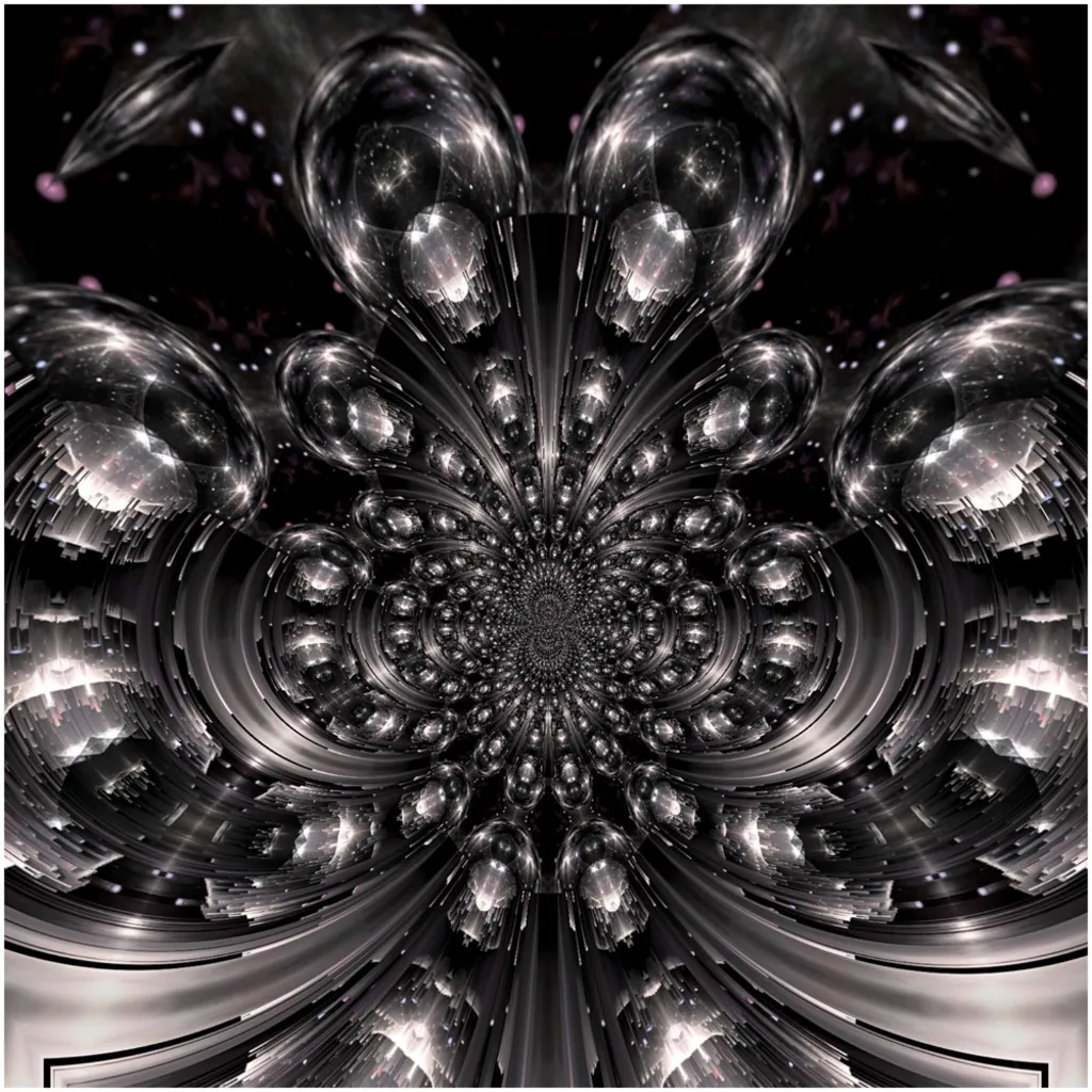 Chrome Space Canvas Posters