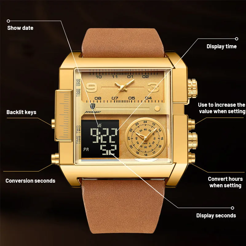 Chrono™ - Electronic Men's Quartz Watch