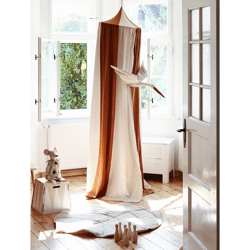 Circus Decorative Canopy - Caramel & Beige