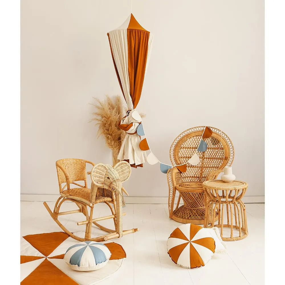 Circus Decorative Canopy - Caramel & Beige