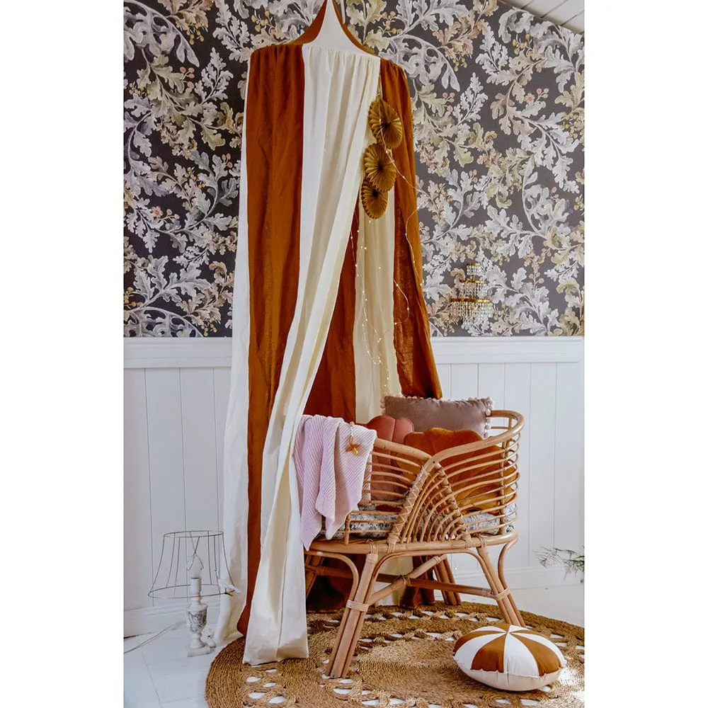 Circus Decorative Canopy - Caramel & Beige