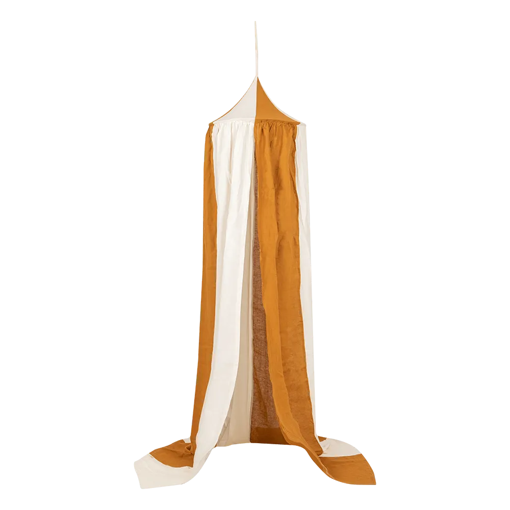 Circus Decorative Canopy - Caramel & Beige