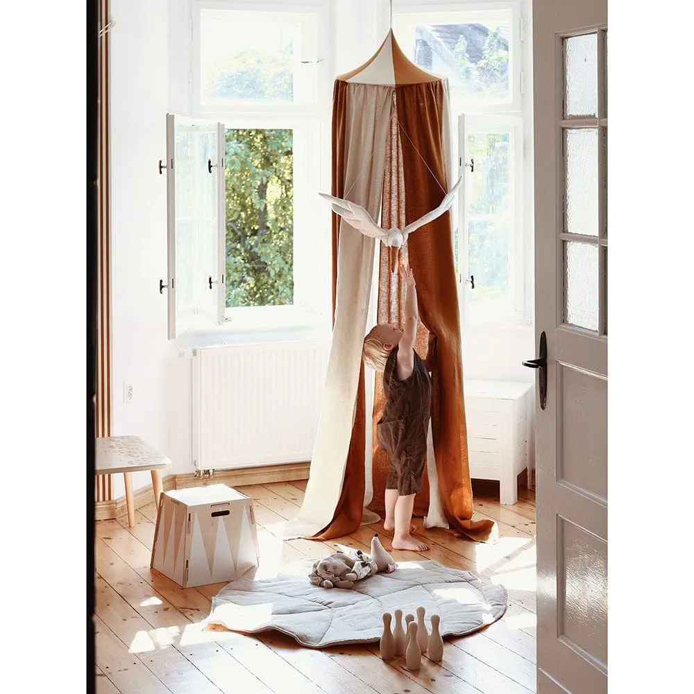 Circus Decorative Canopy - Caramel & Beige