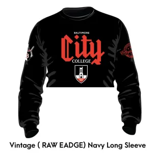 CITY COLLEEGE | CROP LOGO CROP SWEATSHIRT