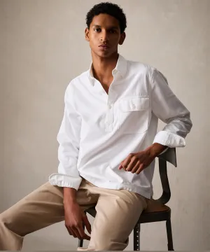 Classic Fit Denim Mariner Shirt