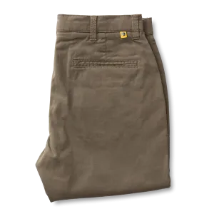 Classic Fit Gold School Chino - Olive Drab