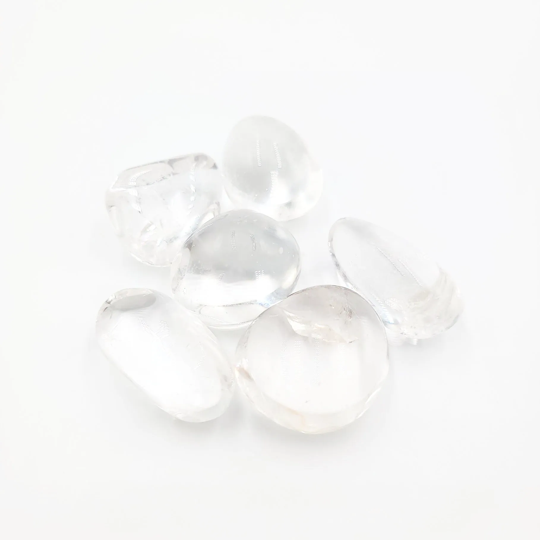 Clear Quartz Tumbled Stone HQ "Large"