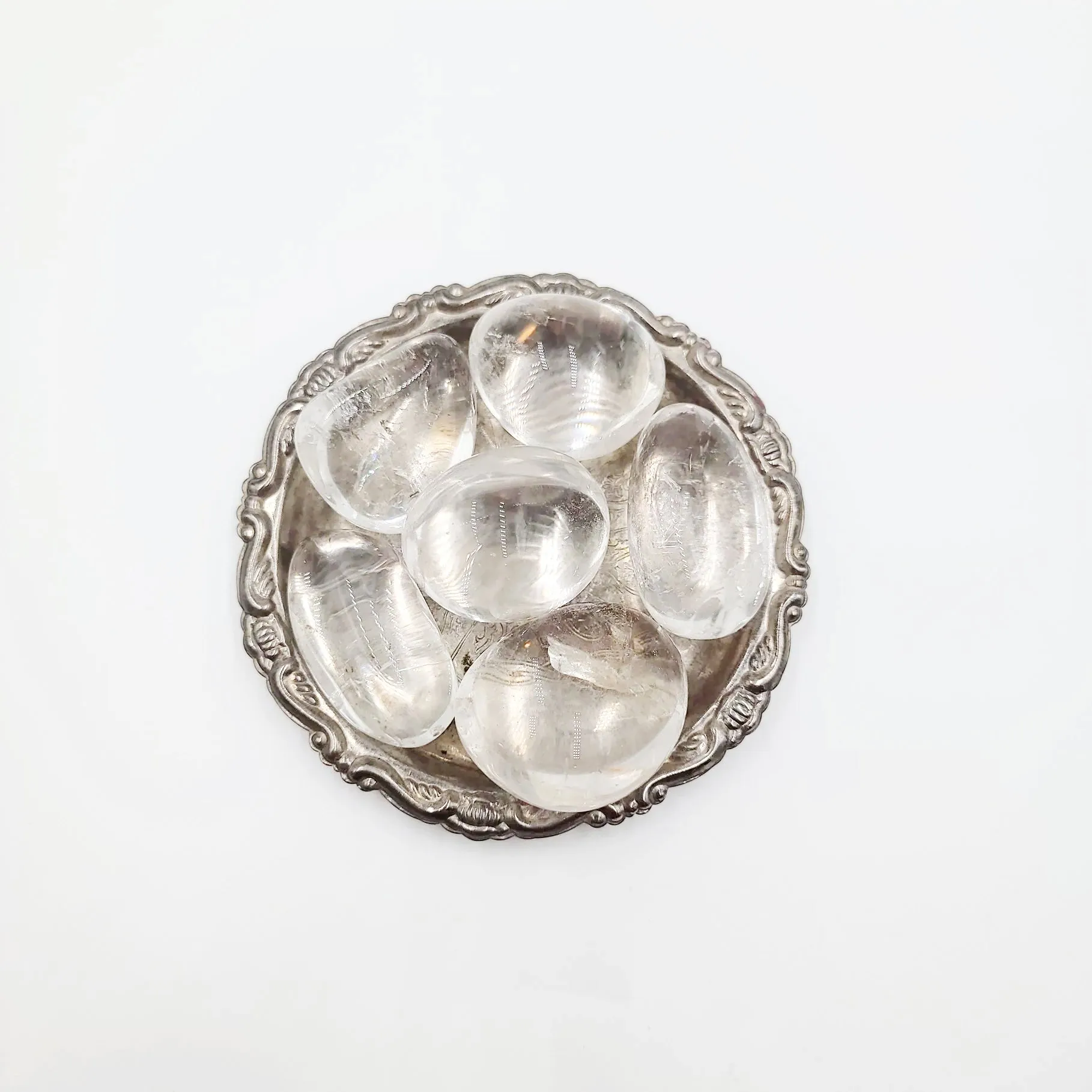 Clear Quartz Tumbled Stone HQ "Large"